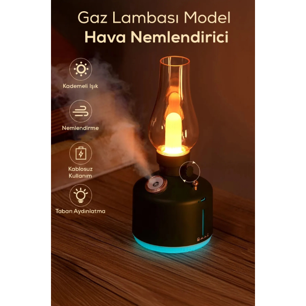 Gaz Lambası Tasarımlı Hava Nemlendirici  - 2